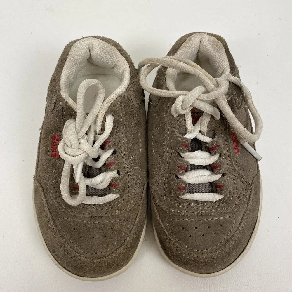 Vans‎ Emory Toddler Skate Shoes Size 5 47966-71 Lace up Brown